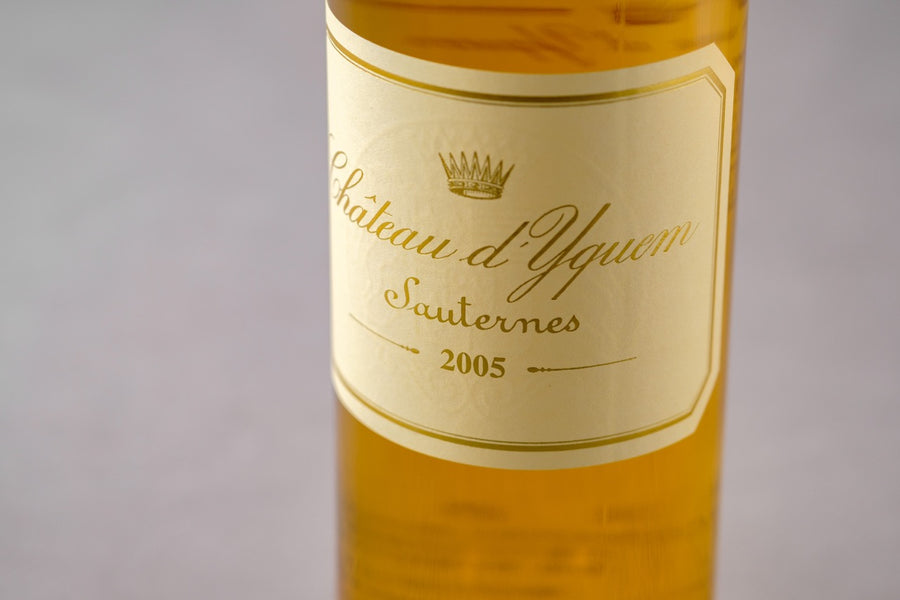 【 限定特価！】奇跡の2005年 Chateau d'Yquem種類デザートワイン